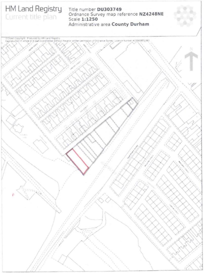 Land – Property for Auction Seaham – Hill Street, Seaham – &pound;9,000